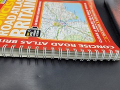 AA 2006 Concise Road Atlas Britain Map 1:4 Scale Ireland 50 Town Plans Vtg