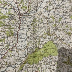BRISTOL & STROUD Ordnance Survey Paper Sixth Series 1946 Sheet 156 One Inch