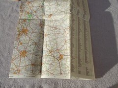 Michelin 402 – Fold out Map – Midlands-The North-Lake District & Borders