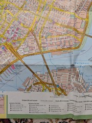 vintage GeoCenter World City Map of New York 1990s