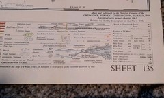 Ordnance Survey Map Of Cambridge & Ely Sheet 135