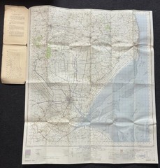 Ordnance Survey One Inch Map – Boston & Skegness – Sheet 114 – 1962