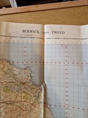 Ordnance Survey Map Of Great Britian – BERWICK-UPON-TWEED – 1965 – 1/63360