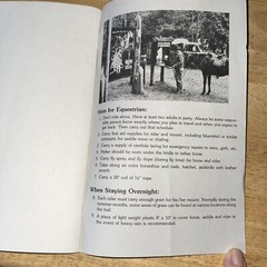 1992 Horse Trails in New York State Travel Brochure Maps Booklet