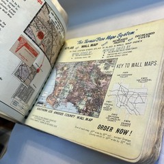 Thomas Bros Los Angeles & Orange Counties Street Atlas Map Book #H