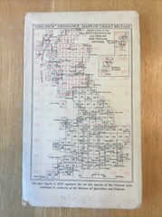 1946 Ordnance Survey One Inch Popular Edition Map 144 Cheltenham And Evesham