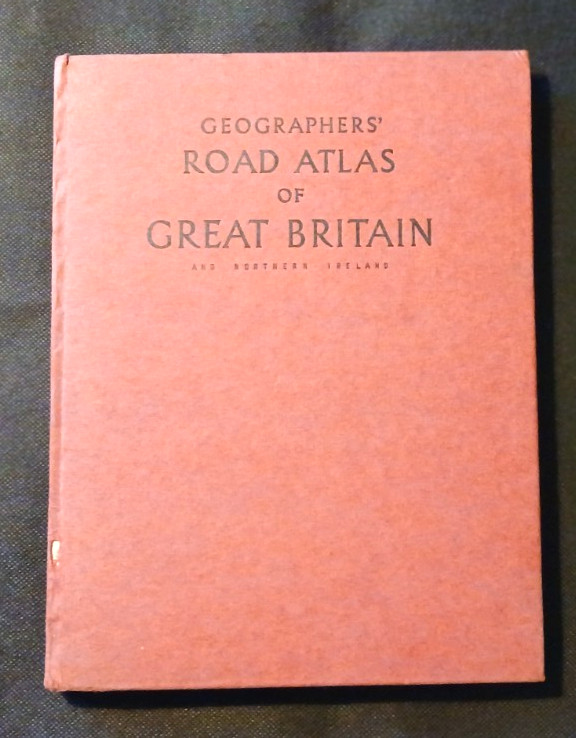 Vintage Geographers Road Atlas of Great Britain and Northern Ireland HB –
