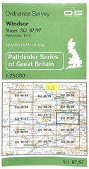 Windsor (Sheet 1173 (SU87 / 97)) (Pathfinder maps) by Ordnance Survey