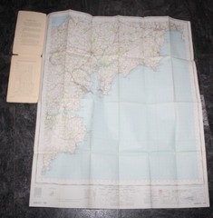 Ordnance Survey – One Inch Map – Truro and Falmouth – Sheet 190 – 1961