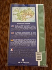 Iceland Hiking Map Sérkort 06 | Lónsöræfi & Snæfell Map 2009