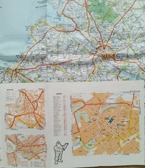 Michelin Map 4062: Pas-de-Calais, Scale – 1:150 000, 1cm=1.5km (1999).