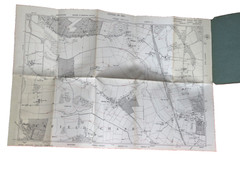 6 inch to 1 Mile, OS Paper map, 1920 Ed, Reprint, Botany Bay Area, Herts