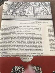 Bedford & Northampton Sheet 53 Reprint 1st edition one inch OS England and Wales