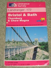 Ordnance Survey Landranger Map Sheet 172 Bristol & Bath – 1998