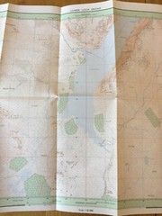 1977 Ordnance Survey Pathfinder Map 292 NN 46/56 Lower Loch Ericht