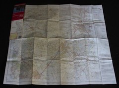 Ordnance Survey Landranger Map – Derby & Burton upon Trent – Sheet 128 – 1985
