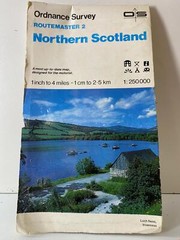 9 Vintage Maps Bundle Ordnance Survey Scotland Prague UK Street Atlas OS
