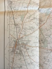 1983 Ordnance Survey Pathfinder Map SP 23/33 Moreton-in-Marsh And Hook Norton