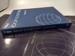 Philip’s Concorde World Atlas 1972 First Edition Hardback Dust Jacket