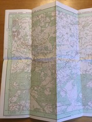 1993 Ordnance Survey Pathfinder Map 1248 Royal Tunbridge Wells And Forest Row
