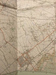 1990 Ordnance Survey Pathfinder Map 1117 SP 60/70 Thame (inc Haddenham & Chinnor