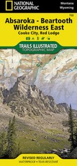 National Geographic Trails Illustrated Map: Absaroka-Beartooth East #722 –