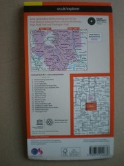 OL 24 THE PEAK DISTRICT WHITE PEAK AREA, BUXTON EXPLORER ORDNANCE SURVEY MAP OS