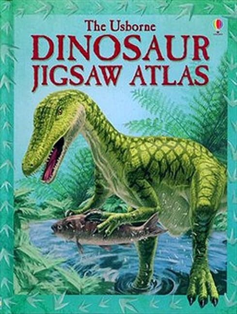 Jigsaw Atlas of Dinosaurs (Jigsaws) by Glen Bird Board book Book The Fast Free