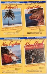 National Geographic Driving Guides To America Book Lot 4 New England Great Lake