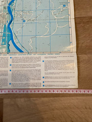 Map Of Torino (Turin) 1983 (German)