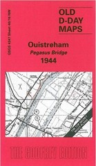 Ouistreham Pegasus Bridge D-Day map Sheet 40/16 NW by Tony Painter