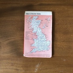 Taunton & Lyme Regis – Old 1970 Ordnance Survey One-Inch Map Sheet 177