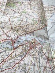 Ordnance Survey Vintage Snowdon Eryri N Wales Mountains Map 1962 60s FreePost UK