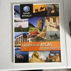 Historical Atlas of the World by Rand McNally (2015, Trade Paperback)
