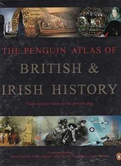 Penguin Atlas of British and Irish History – Paperback, by Hall – Very Good j