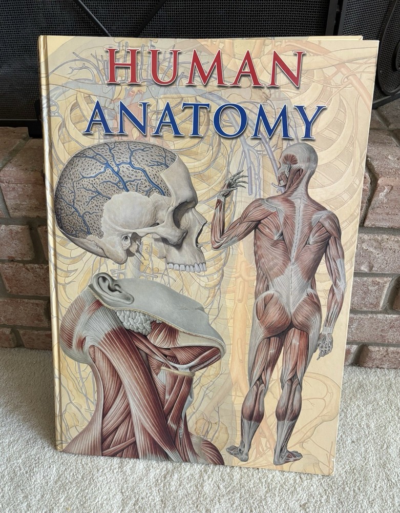 HUMAN ANATOMY Book by TAJ Books 2002 17”x24” 9lb 160 pages Exc Condition