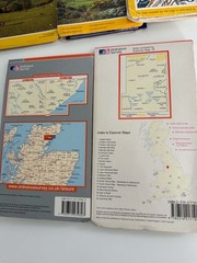 11x vintage Ordnance survey Maps UK Scotland