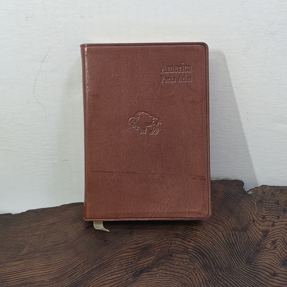 Graphic Image America National Parks Leather Bound Atlas 2001