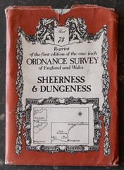 Ordnance Survey 1 In Map of Sheerness & Dungeness – Sheet 73 – Paper – Reprint