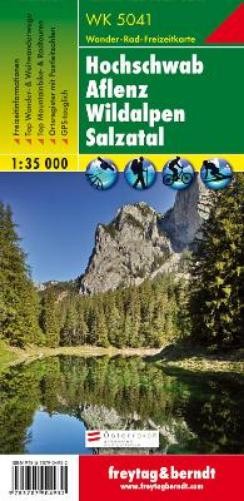 Freytag-Berndt WK 5041 Hochschwab – Aflenz – Wild Alps – Salza (Map) (UK IMPORT)