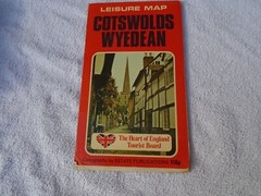 COTSWOLDS WYEDEAN – LEISURE MAP – ESTATE PUBLICATIONS / HEART OF ENGLAND