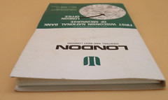 London Central And West London First Wisconsin National Bank Of Milwaukee Map