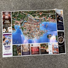 Dubrovnik Croatia City Maps Game Of Thrones New