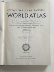 Encyclopaedia Britannica World Atlas Unabridged Hardcover Book