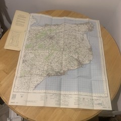 Ordnance Survey One Inch Map Sheet 173 East Kent 1959