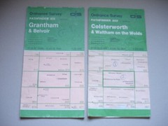 2 OS GRANTAM BELVOIR & COLSTERWORTH WALTHAM ot WOLDS Maps 1:25000 Maps 835 & 855