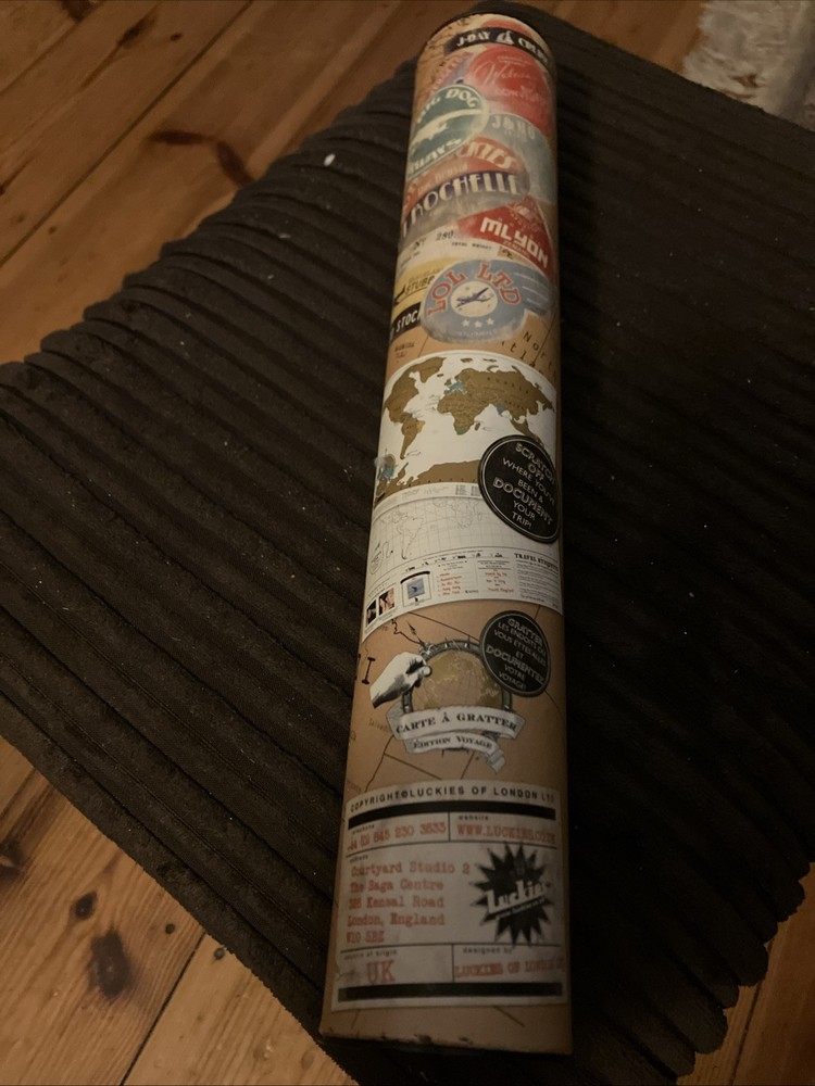 Scratch Map Travel Edition