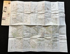 Ordnance Survey Landranger Map – Newbury & Wantage – Sheet 174 – 1985
