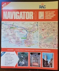 Lot 4 RAC NAVIGATOR Road Atlas Maps UK Great Britain West North Midlands South