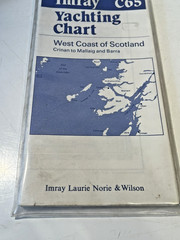 BRAND NEW Imray Chart C65 Crinan to Mallaig and Barra West Coast of Scotland